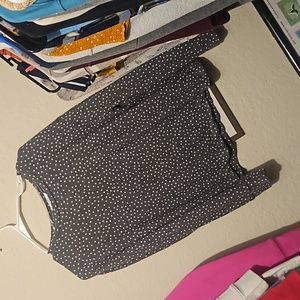 Vintage style poka dotted Sweater